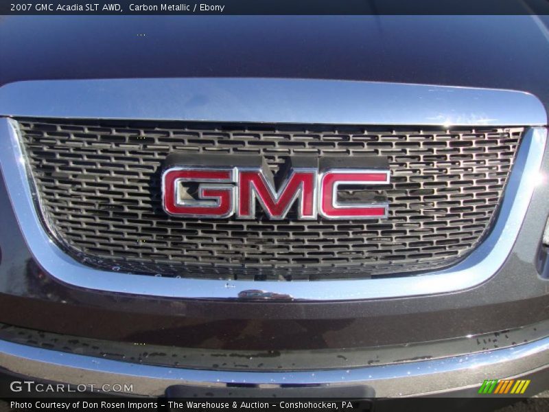 Carbon Metallic / Ebony 2007 GMC Acadia SLT AWD