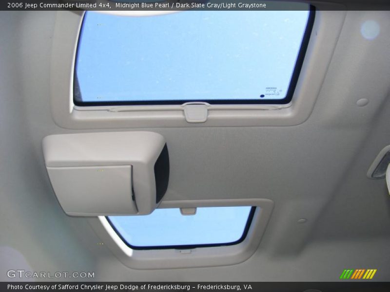 Midnight Blue Pearl / Dark Slate Gray/Light Graystone 2006 Jeep Commander Limited 4x4