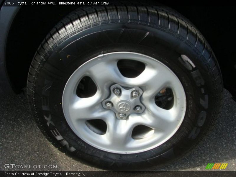 Bluestone Metallic / Ash Gray 2006 Toyota Highlander 4WD