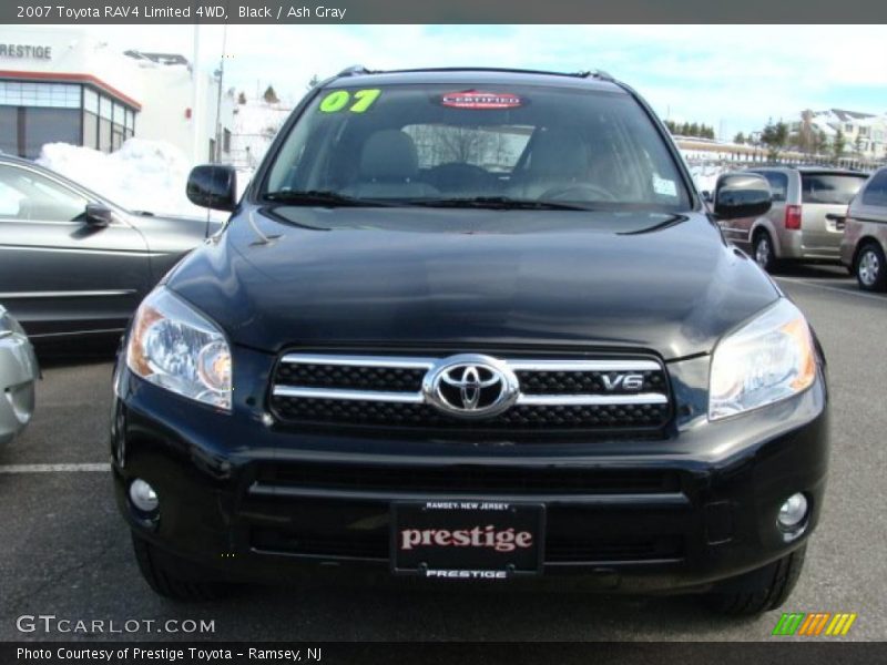 Black / Ash Gray 2007 Toyota RAV4 Limited 4WD
