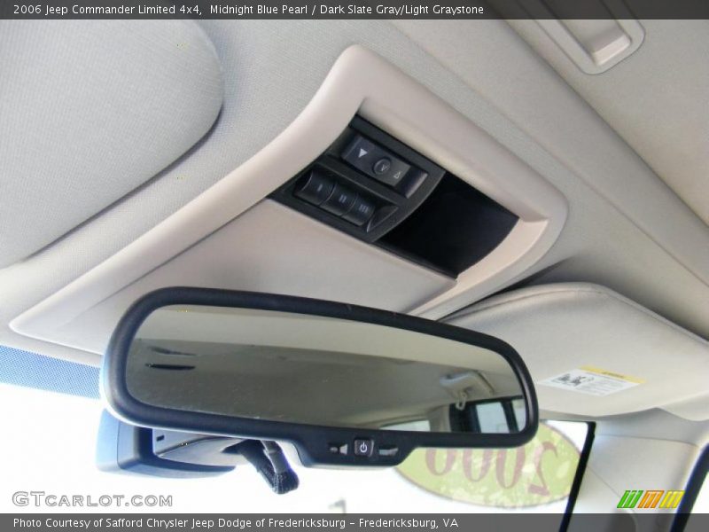Midnight Blue Pearl / Dark Slate Gray/Light Graystone 2006 Jeep Commander Limited 4x4