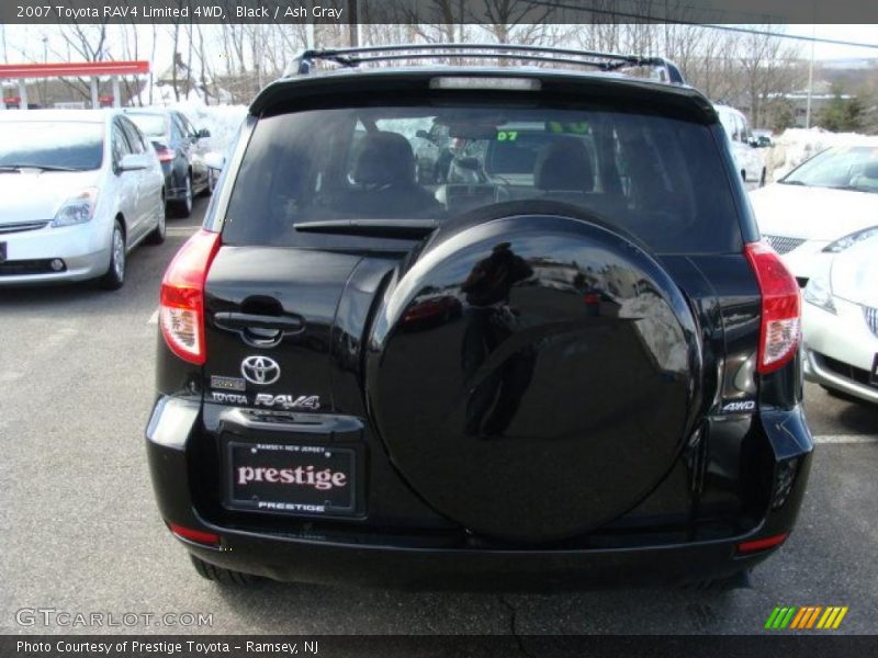 Black / Ash Gray 2007 Toyota RAV4 Limited 4WD