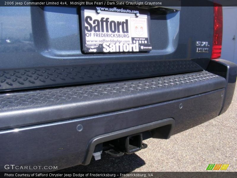 Midnight Blue Pearl / Dark Slate Gray/Light Graystone 2006 Jeep Commander Limited 4x4
