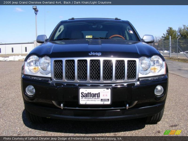 Black / Dark Khaki/Light Graystone 2006 Jeep Grand Cherokee Overland 4x4