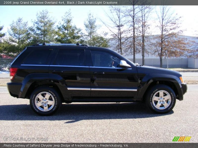 Black / Dark Khaki/Light Graystone 2006 Jeep Grand Cherokee Overland 4x4