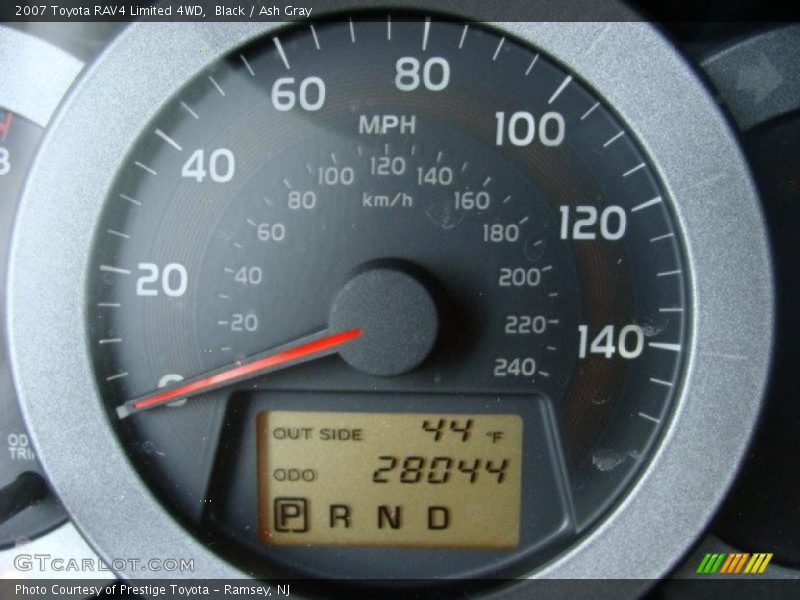 Black / Ash Gray 2007 Toyota RAV4 Limited 4WD