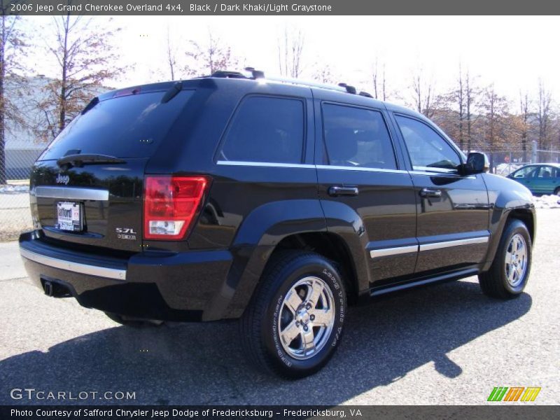 Black / Dark Khaki/Light Graystone 2006 Jeep Grand Cherokee Overland 4x4