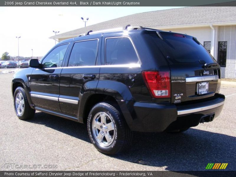 Black / Dark Khaki/Light Graystone 2006 Jeep Grand Cherokee Overland 4x4