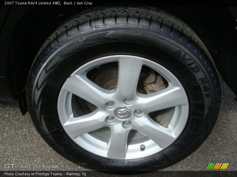 Black / Ash Gray 2007 Toyota RAV4 Limited 4WD