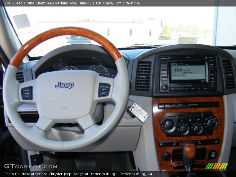 Black / Dark Khaki/Light Graystone 2006 Jeep Grand Cherokee Overland 4x4