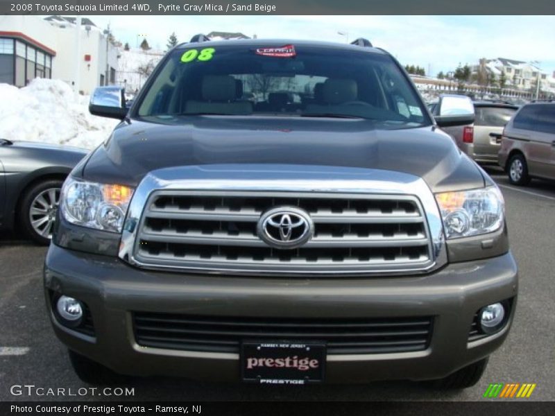 Pyrite Gray Mica / Sand Beige 2008 Toyota Sequoia Limited 4WD