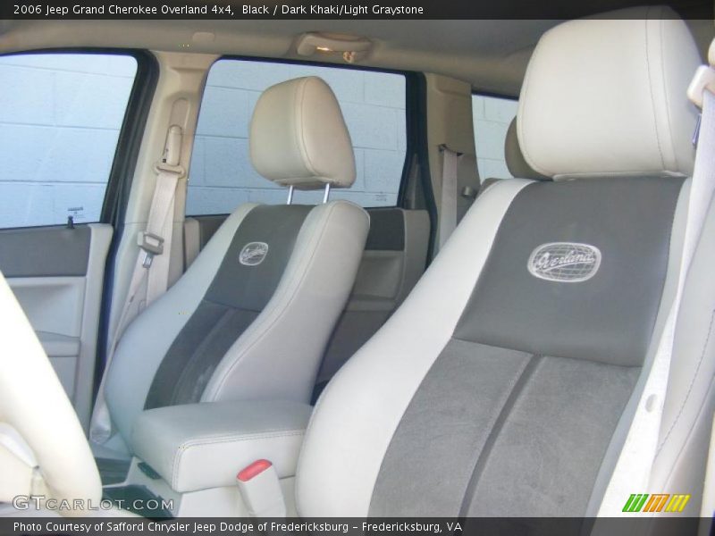 Black / Dark Khaki/Light Graystone 2006 Jeep Grand Cherokee Overland 4x4