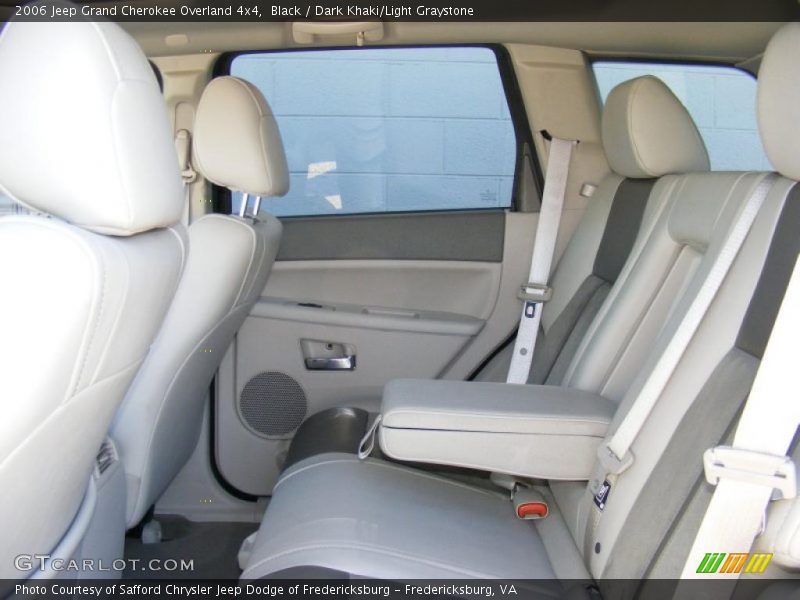 Black / Dark Khaki/Light Graystone 2006 Jeep Grand Cherokee Overland 4x4