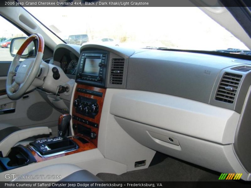 Black / Dark Khaki/Light Graystone 2006 Jeep Grand Cherokee Overland 4x4