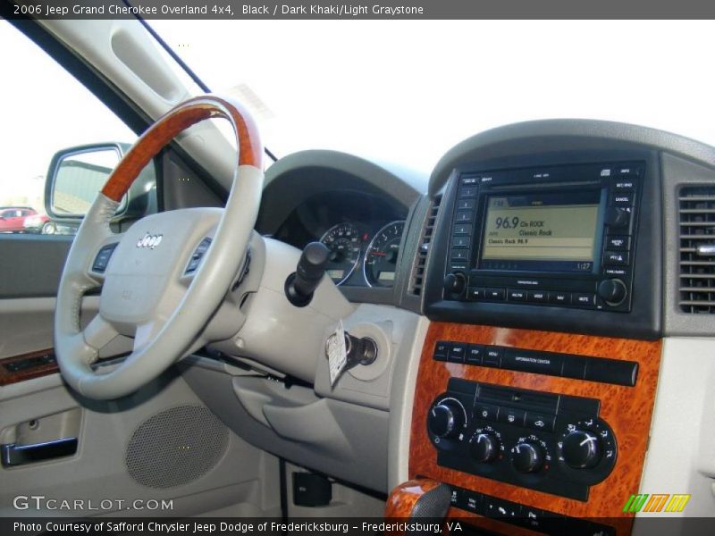 Black / Dark Khaki/Light Graystone 2006 Jeep Grand Cherokee Overland 4x4