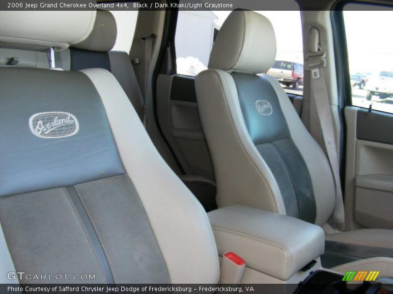 Black / Dark Khaki/Light Graystone 2006 Jeep Grand Cherokee Overland 4x4