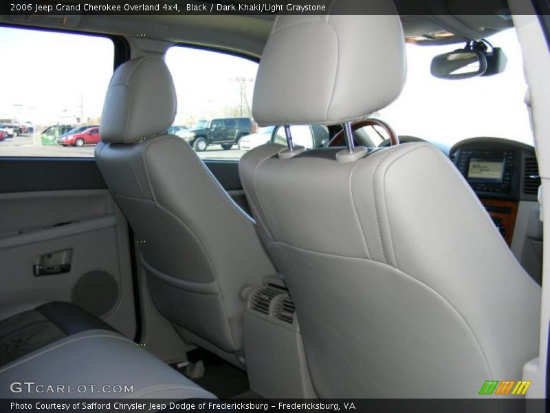 Black / Dark Khaki/Light Graystone 2006 Jeep Grand Cherokee Overland 4x4