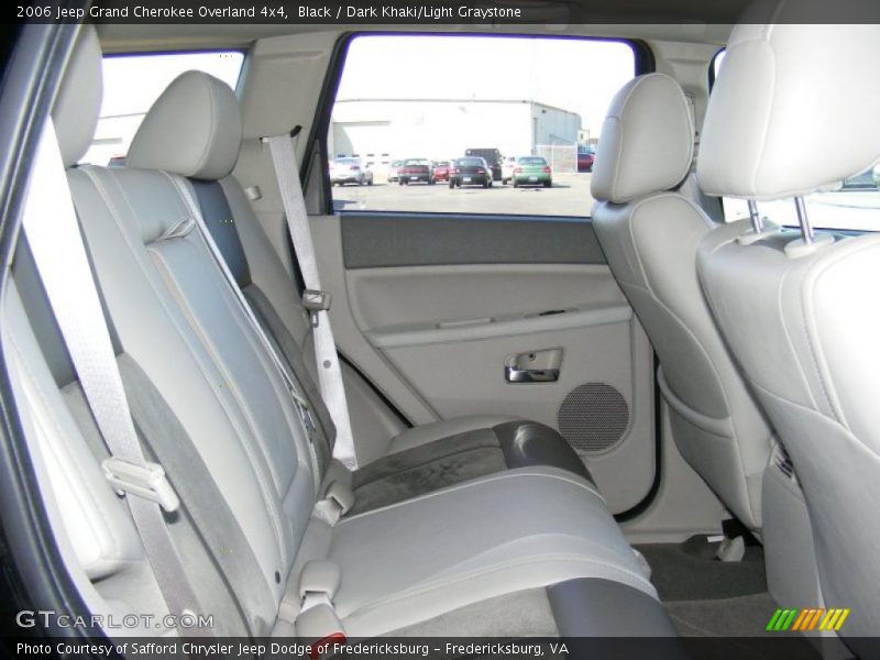 Black / Dark Khaki/Light Graystone 2006 Jeep Grand Cherokee Overland 4x4