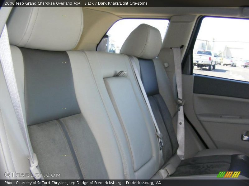 Black / Dark Khaki/Light Graystone 2006 Jeep Grand Cherokee Overland 4x4