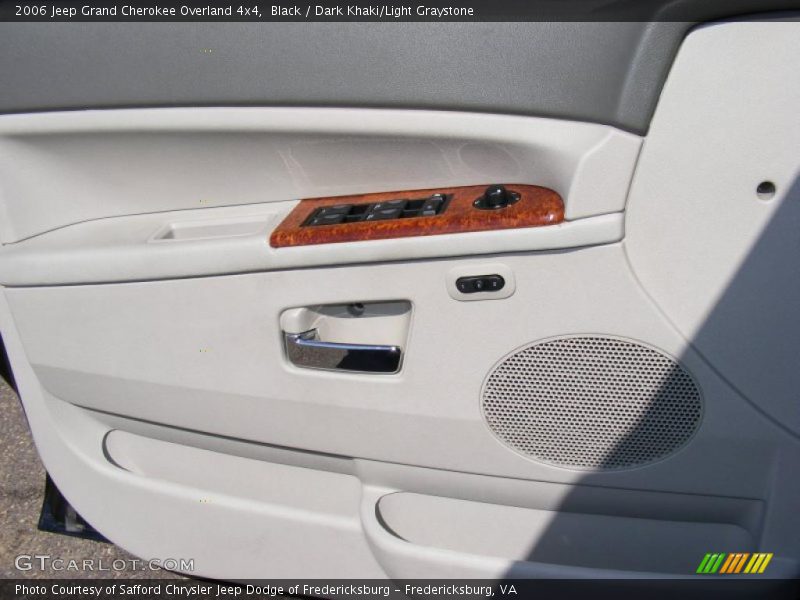 Black / Dark Khaki/Light Graystone 2006 Jeep Grand Cherokee Overland 4x4