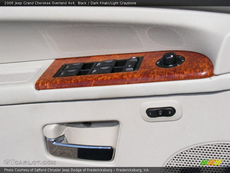 Black / Dark Khaki/Light Graystone 2006 Jeep Grand Cherokee Overland 4x4