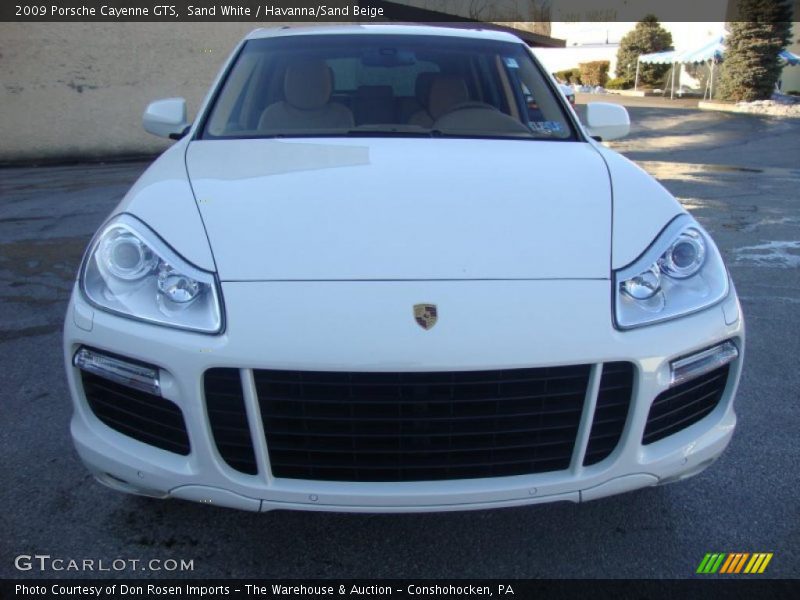 Sand White / Havanna/Sand Beige 2009 Porsche Cayenne GTS