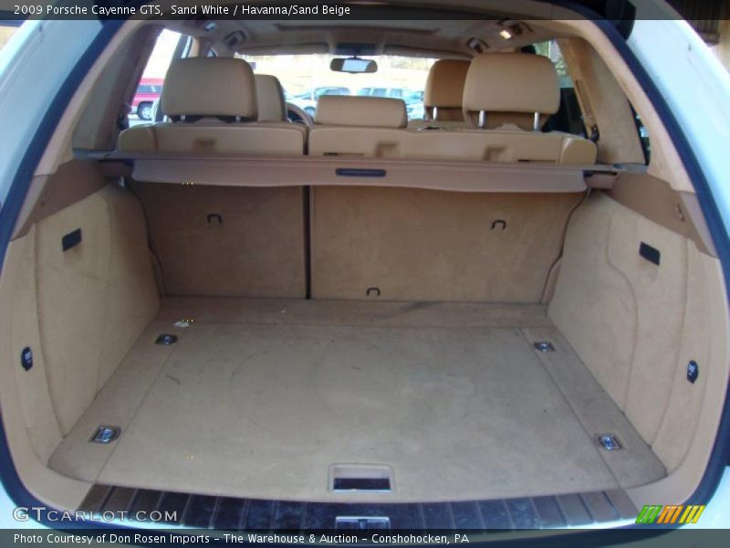 Sand White / Havanna/Sand Beige 2009 Porsche Cayenne GTS