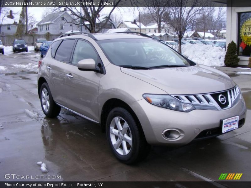 Saharan Stone Metallic / Beige 2009 Nissan Murano S AWD