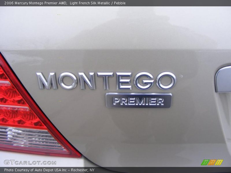 Light French Silk Metallic / Pebble 2006 Mercury Montego Premier AWD