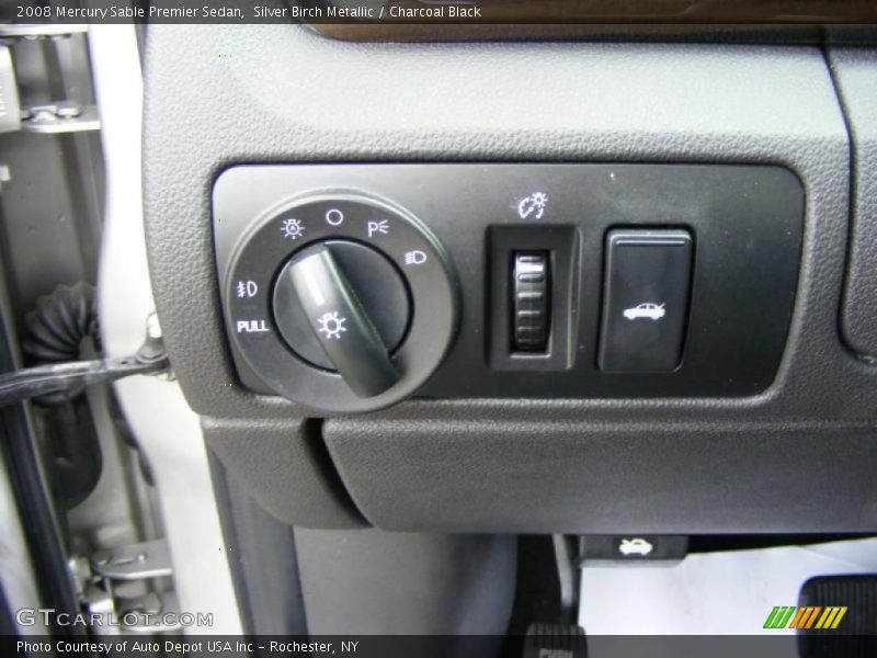 Silver Birch Metallic / Charcoal Black 2008 Mercury Sable Premier Sedan