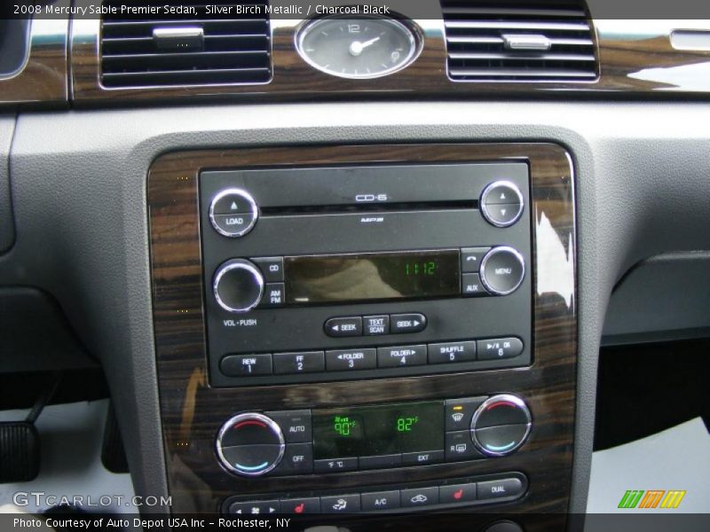 Silver Birch Metallic / Charcoal Black 2008 Mercury Sable Premier Sedan
