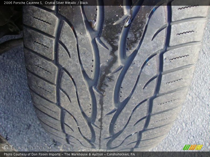 Crystal Silver Metallic / Black 2006 Porsche Cayenne S