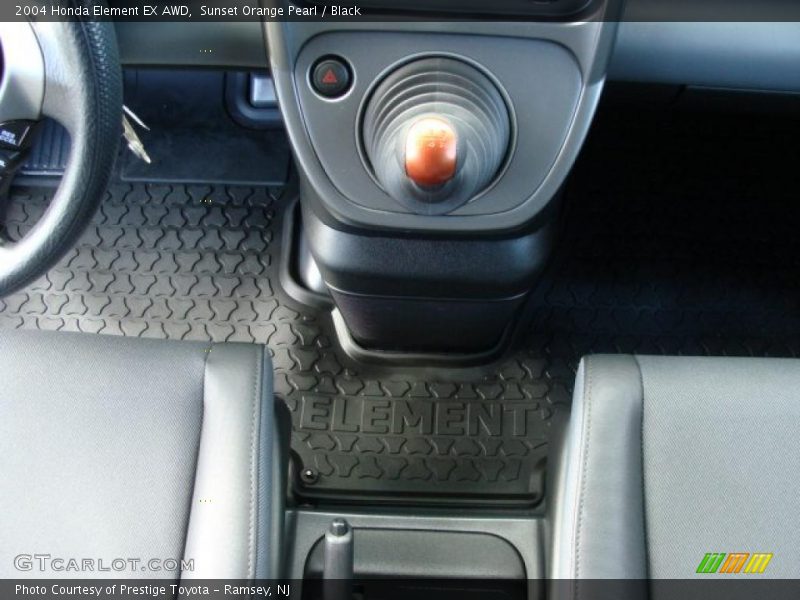 Sunset Orange Pearl / Black 2004 Honda Element EX AWD