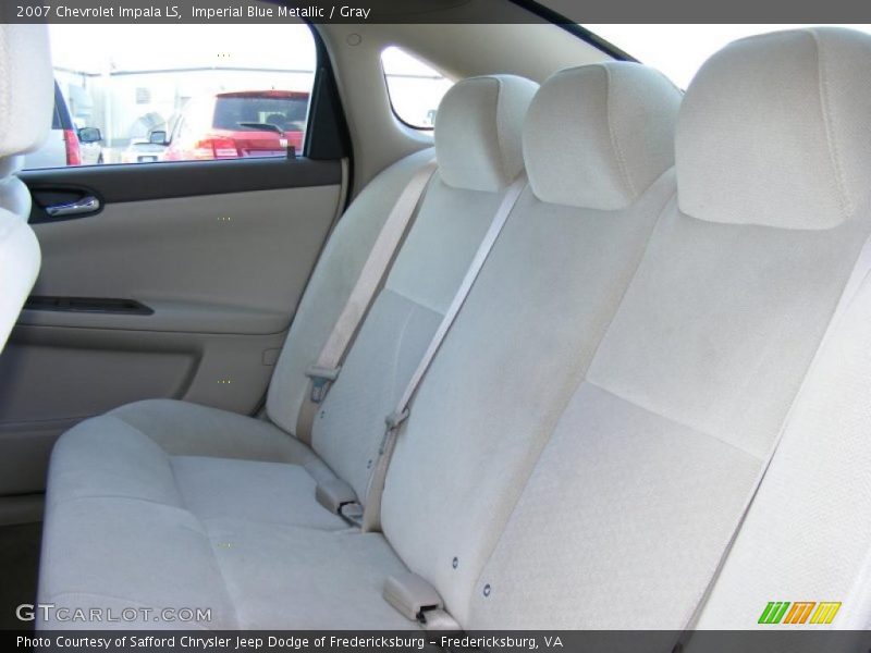 Imperial Blue Metallic / Gray 2007 Chevrolet Impala LS