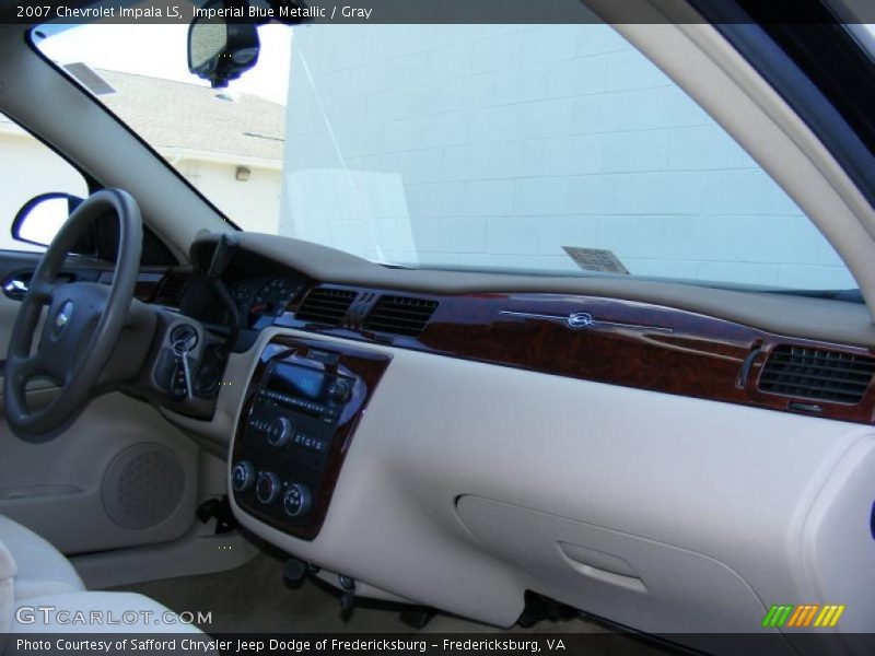 Imperial Blue Metallic / Gray 2007 Chevrolet Impala LS