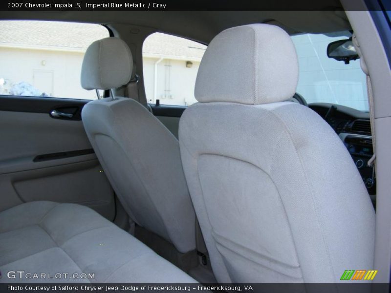 Imperial Blue Metallic / Gray 2007 Chevrolet Impala LS