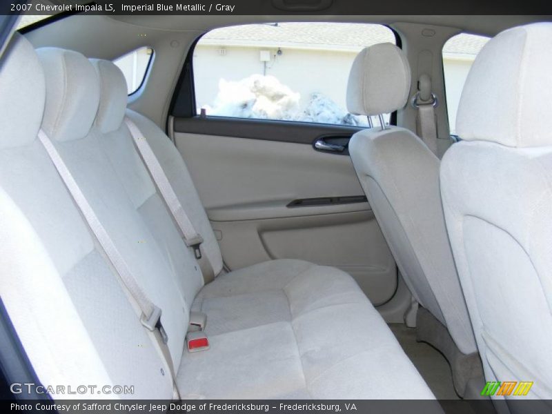 Imperial Blue Metallic / Gray 2007 Chevrolet Impala LS