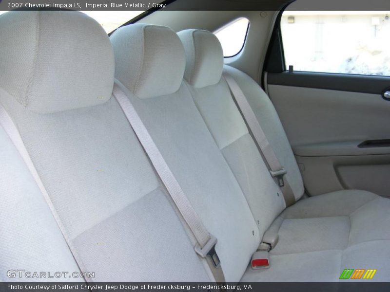 Imperial Blue Metallic / Gray 2007 Chevrolet Impala LS