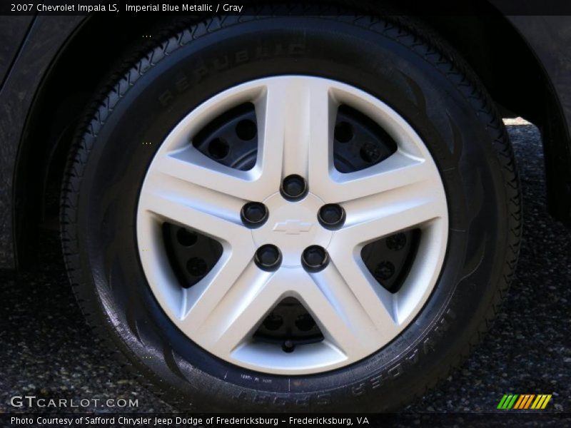 Imperial Blue Metallic / Gray 2007 Chevrolet Impala LS