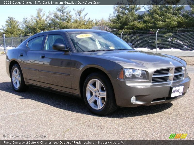 Dark Titanium Metallic / Dark Slate Gray 2008 Dodge Charger SXT