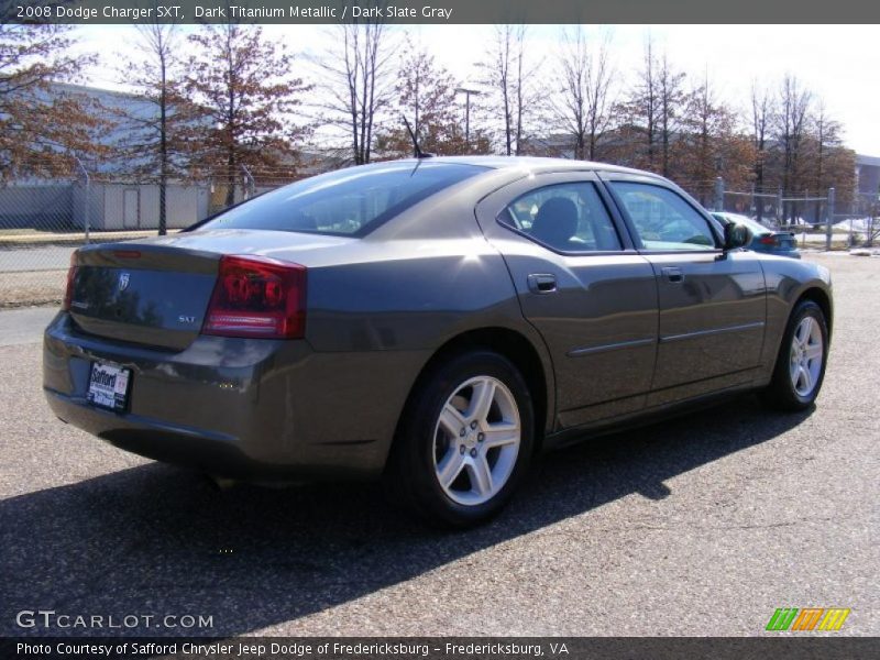 Dark Titanium Metallic / Dark Slate Gray 2008 Dodge Charger SXT