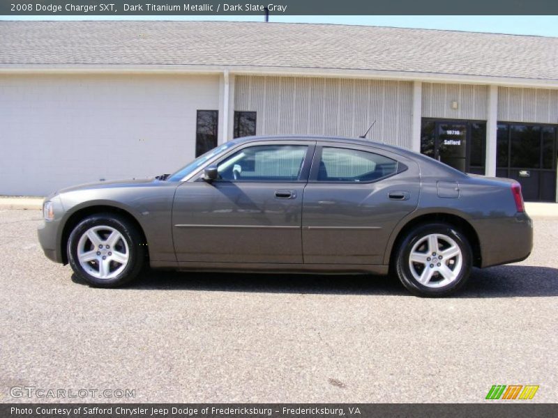 Dark Titanium Metallic / Dark Slate Gray 2008 Dodge Charger SXT