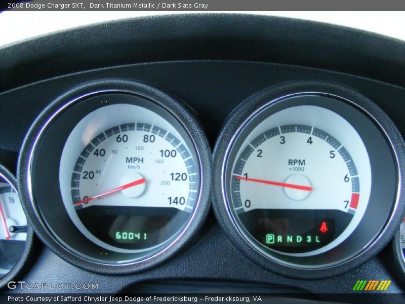 Dark Titanium Metallic / Dark Slate Gray 2008 Dodge Charger SXT