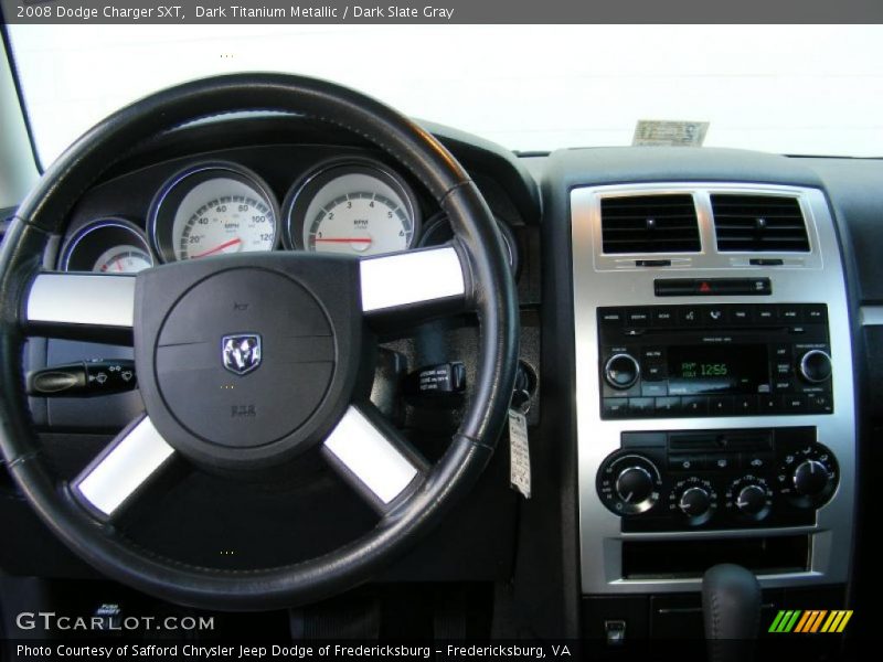 Dark Titanium Metallic / Dark Slate Gray 2008 Dodge Charger SXT