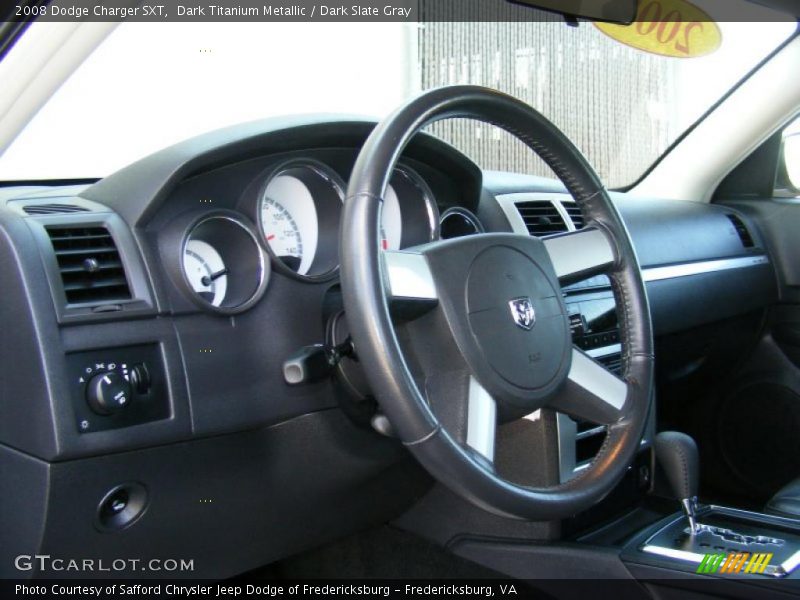 Dark Titanium Metallic / Dark Slate Gray 2008 Dodge Charger SXT