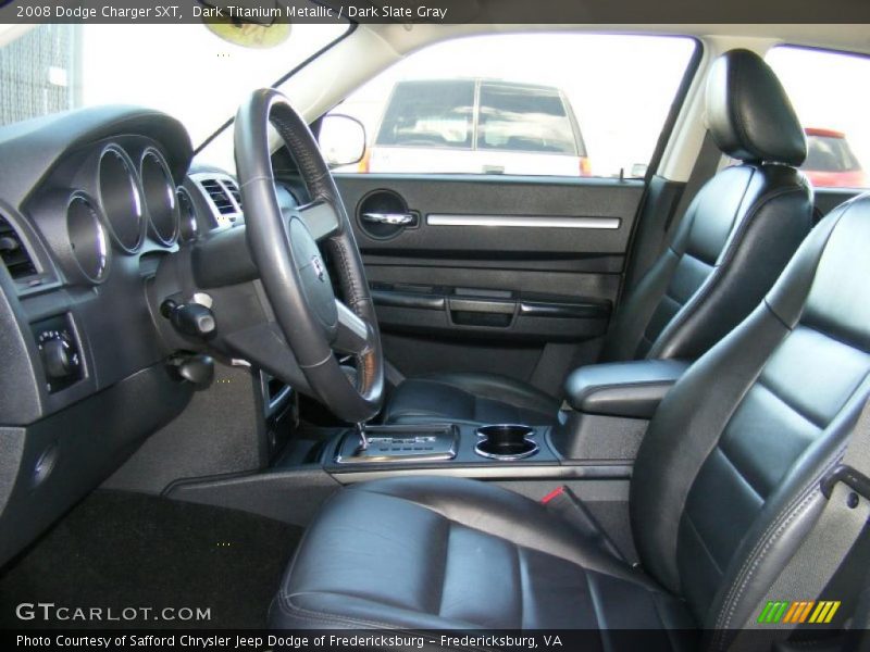 Dark Titanium Metallic / Dark Slate Gray 2008 Dodge Charger SXT