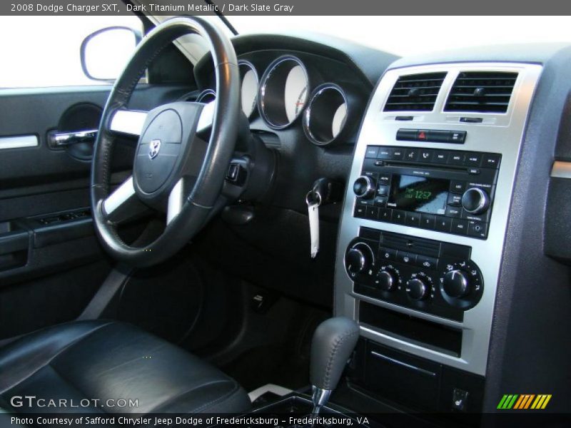Dark Titanium Metallic / Dark Slate Gray 2008 Dodge Charger SXT