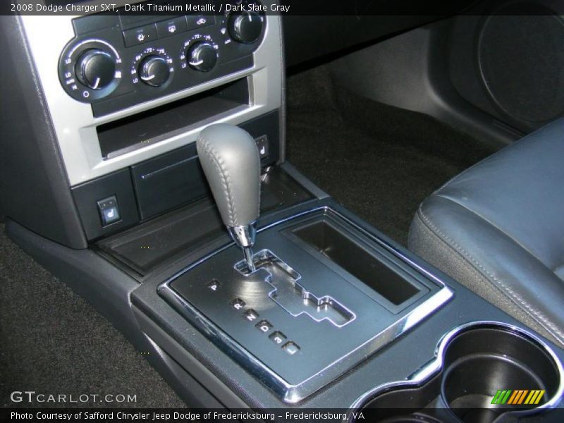 Dark Titanium Metallic / Dark Slate Gray 2008 Dodge Charger SXT