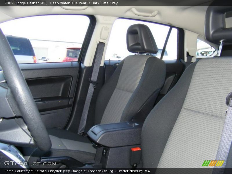 Deep Water Blue Pearl / Dark Slate Gray 2009 Dodge Caliber SXT