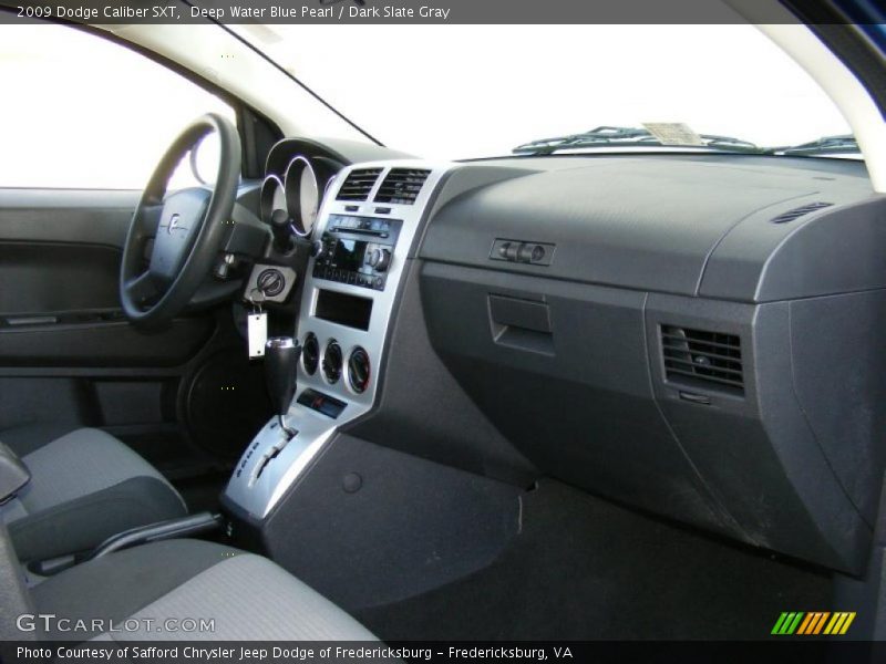 Deep Water Blue Pearl / Dark Slate Gray 2009 Dodge Caliber SXT